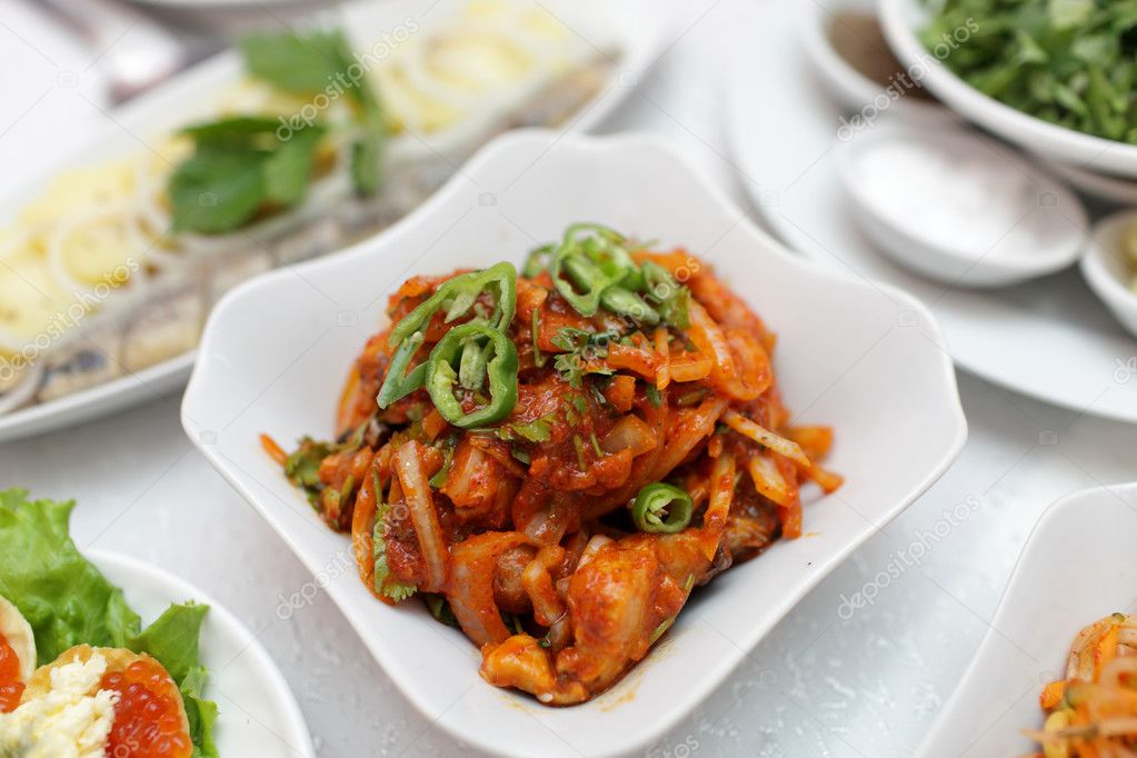 Kimchi salad