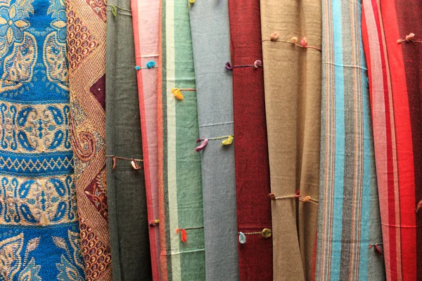 Uzbecké tkaniny — Stock fotografie