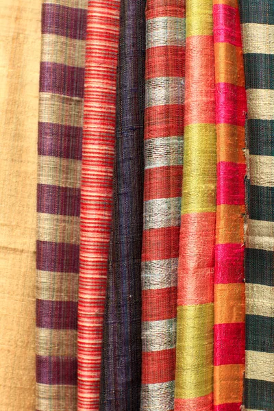 Uzbek textiles — Stock Photo, Image