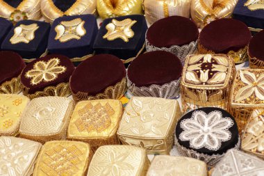 Ulusal Özbek skullcaps