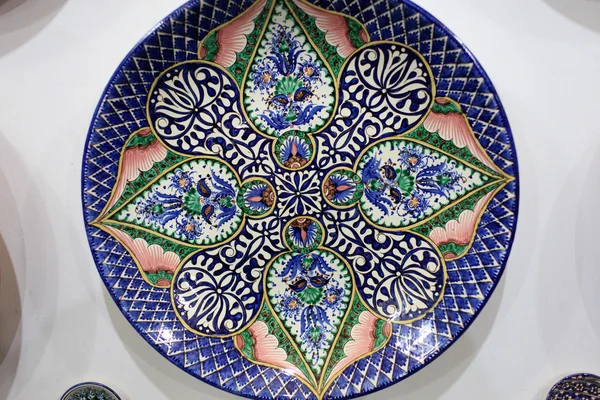 National uzbek plate — Stock Photo, Image