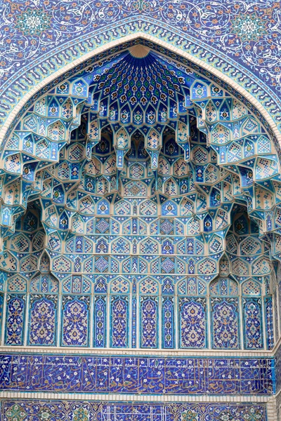 Fragmento de porta Guri Amir mausoléu — Fotografia de Stock