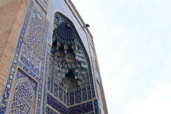 Mosaikbogen des Guri-Amir-Mausoleums — Stockfoto