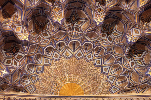 Golden cupola of Guri Amir — Stock Photo, Image