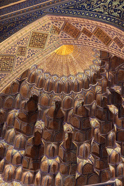 Złote kopuły guri amir — Zdjęcie stockowe