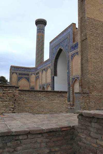 Minaret of Guri Amir — Stock Photo, Image