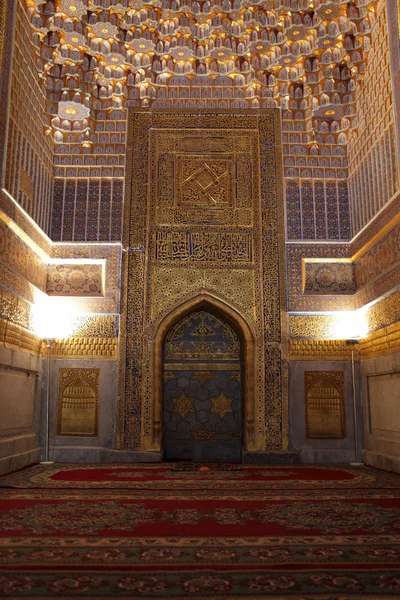 Ozdoby tilya kori madrasah — Zdjęcie stockowe