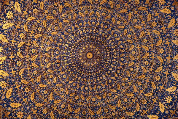 Kupolen i tilya kori madrasah — Stockfoto