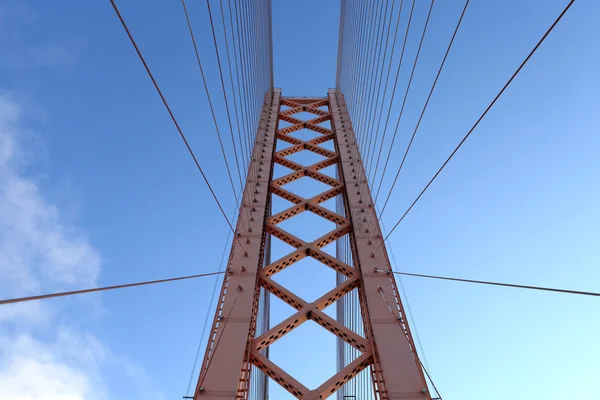 Parte del ponte sospeso — Foto Stock