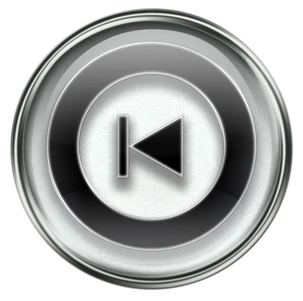 Rewind Back icon grey — Stock Photo, Image
