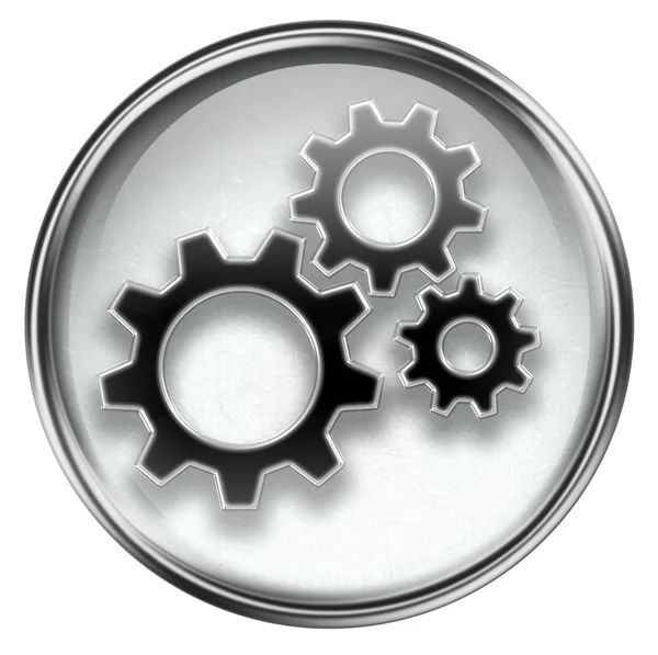 Tools icon grey, isolated on white background. — Stock Photo, Image