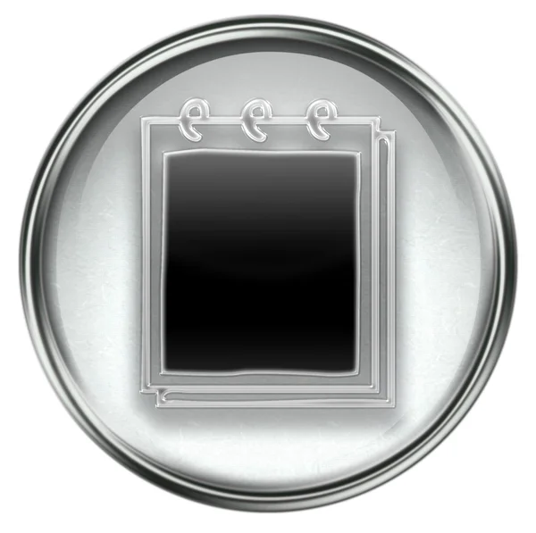 Icône pour ordinateur portable gris — Photo