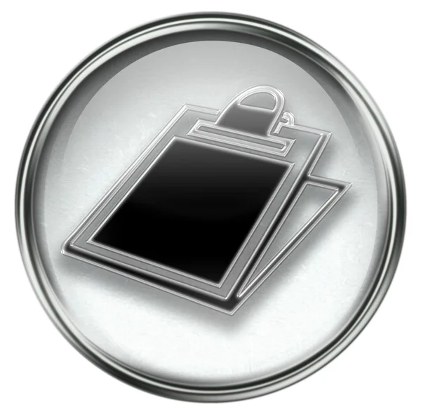 Cuadro icono gris — Foto de Stock