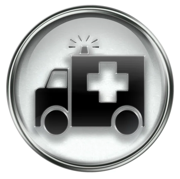 Första hjälpen-ikonen grå — Stockfoto