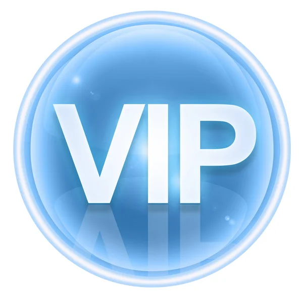 VIP ikon jég, elszigetelt fehér background. — Stock Fotó