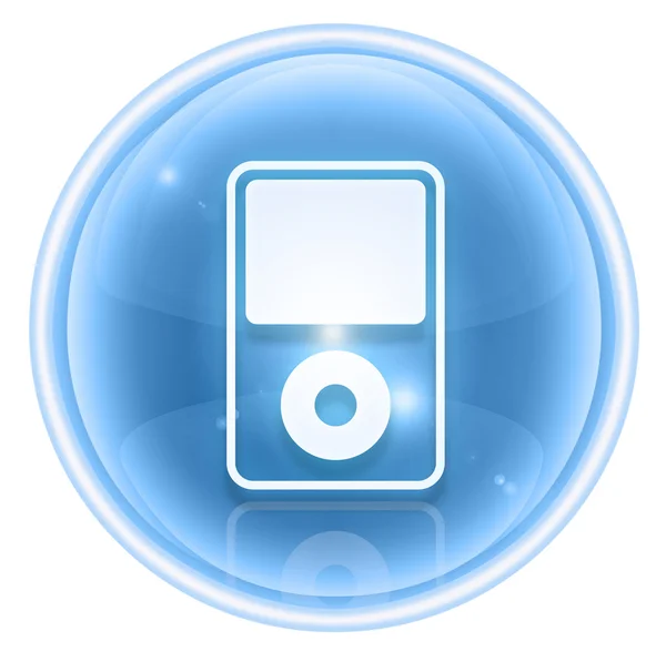 MP3 speler ijs, geïsoleerd op witte achtergrond — Stockfoto