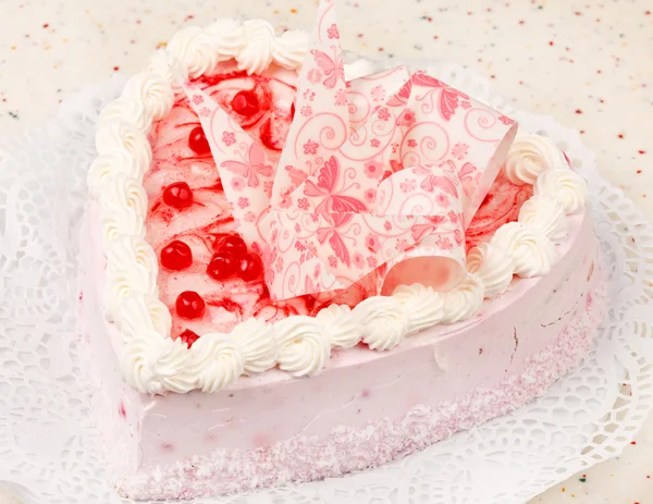 心型蛋糕 — 图库照片