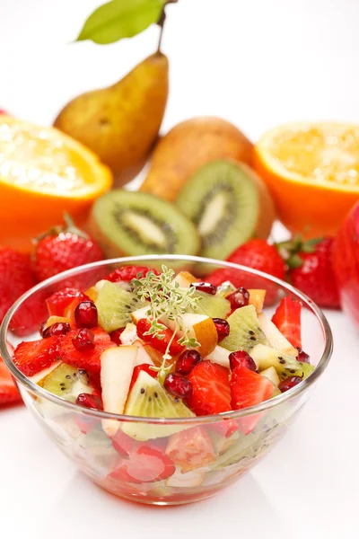 Čerstvé ovoce salát — Stock fotografie