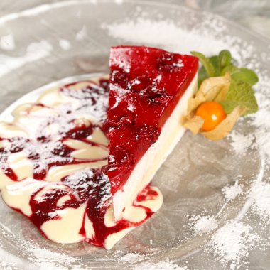 vişneli cheesecake