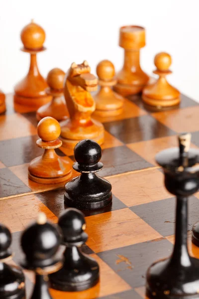 stock image Wooden chess