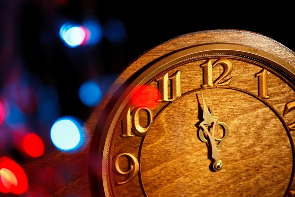 Five minutes to New Year — Stock Photo, Image