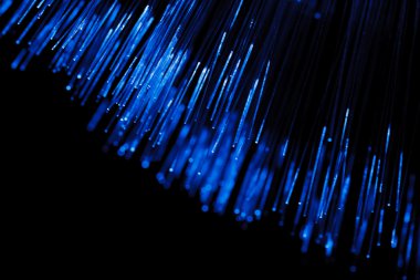 Fiber optic abstract background clipart