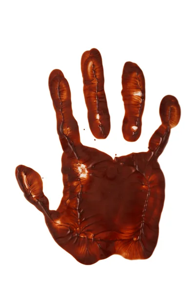 Tangan coklat — Stok Foto