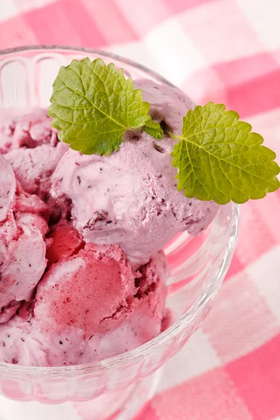 베리 아이스크림 — 스톡 사진