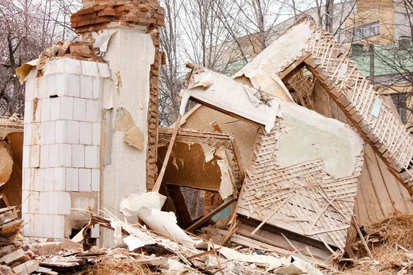 Stock image Old ruined house