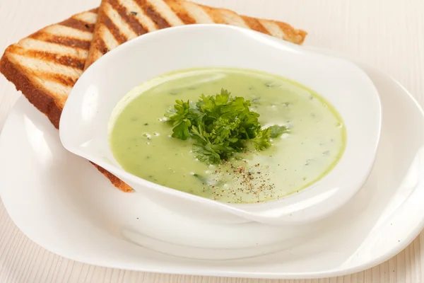 stock image Spinach soup