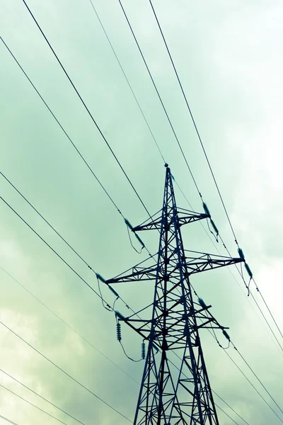 Linea elettrica — Foto Stock