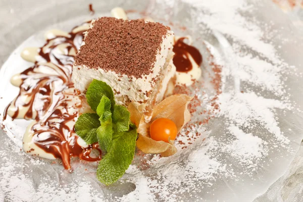 Italiensk dessert — Stockfoto
