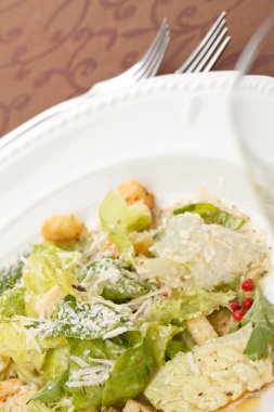 croutons sebze salatası