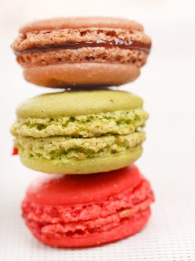 Tasty macaroones clipart