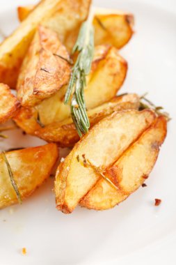 Roasted potatoes clipart