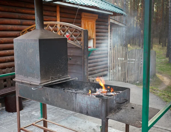 बगीचे में BBQ — स्टॉक फ़ोटो, इमेज