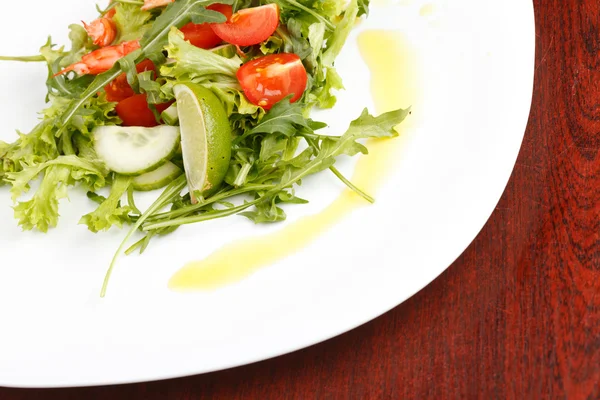 Saláta garnélarák — Stock Fotó