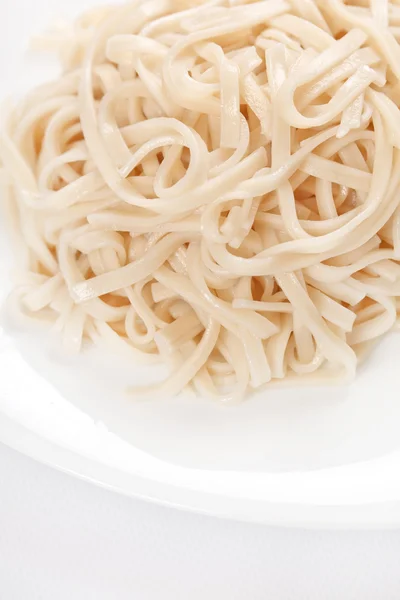 Plate of noodles — Stock Photo, Image