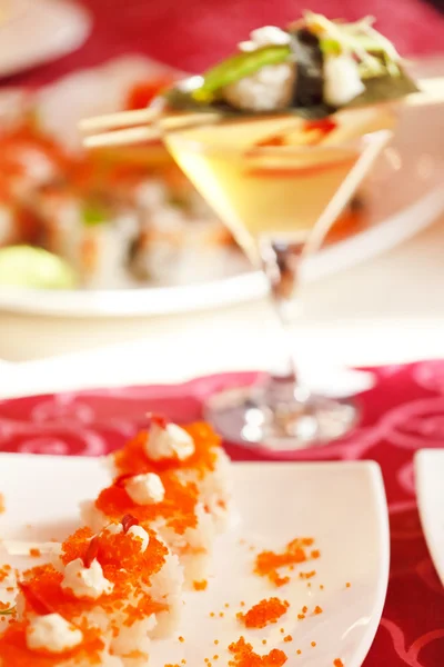 Sushi sul tavolo — Foto Stock