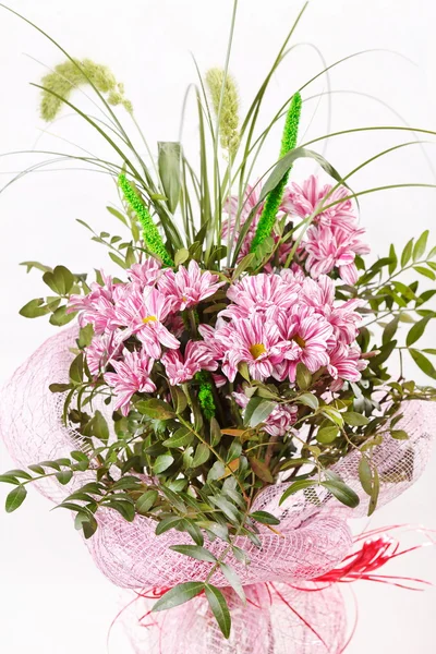 Krásnou kytici chryzantém — Stock fotografie