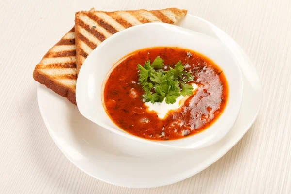 Вкус супа — стоковое фото