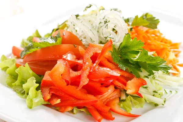 野菜のビネグレット サラダ — ストック写真
