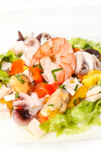 Zeevruchten salade — Stockfoto