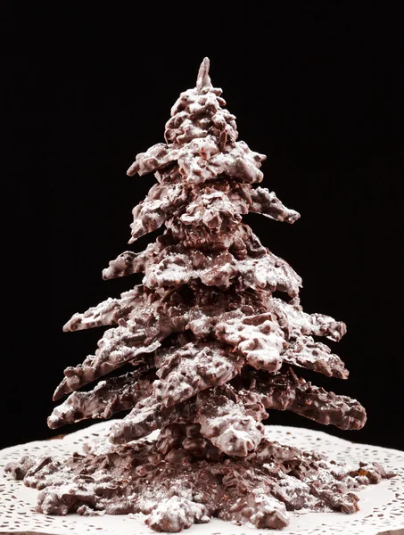 Árbol de Navidad de chocolate — Foto de Stock