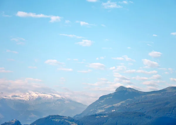 Visa av berg i Schweiz — Stockfoto