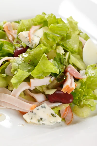 Mixed Salad with Egg — Stock Photo, Image
