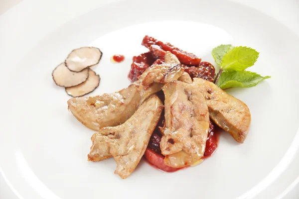 Foie gras al tartufo — Foto Stock