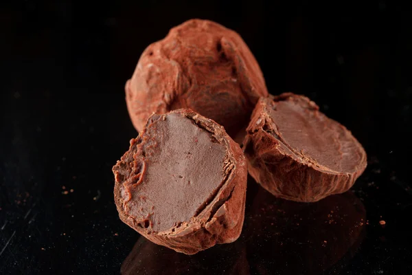 Trufa de chocolate —  Fotos de Stock