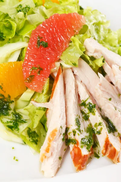 Salade met kip — Stockfoto