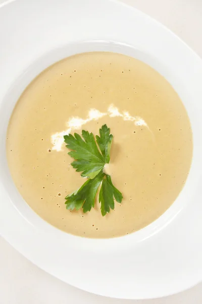 Zupa krem cebulowa — Zdjęcie stockowe